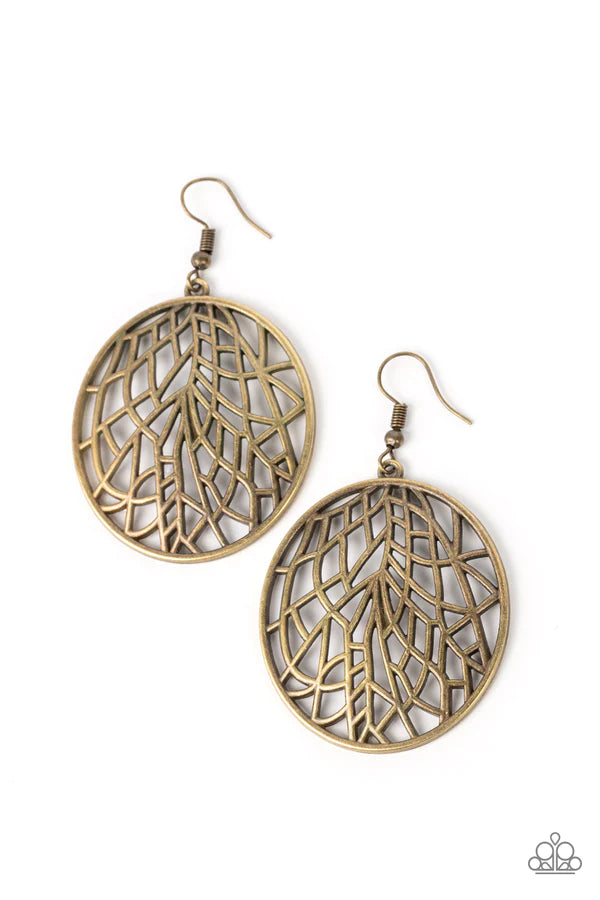 Fractured Foliage - Brass (0822)