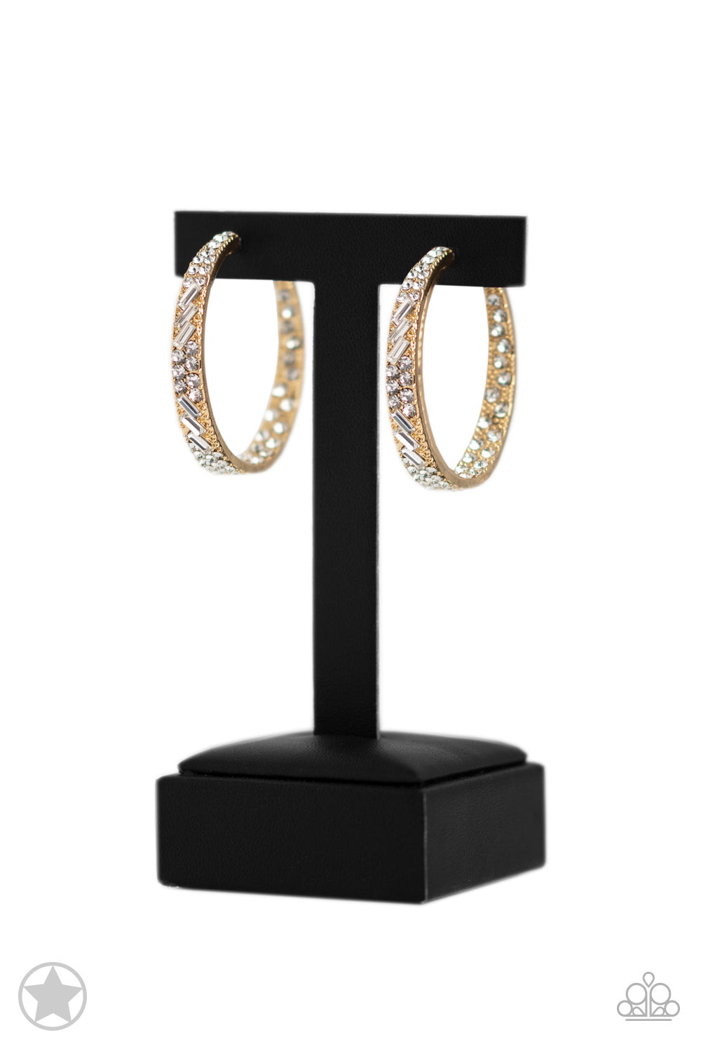 Glitzy by Association - Gold and White (Blockbuster Piece)