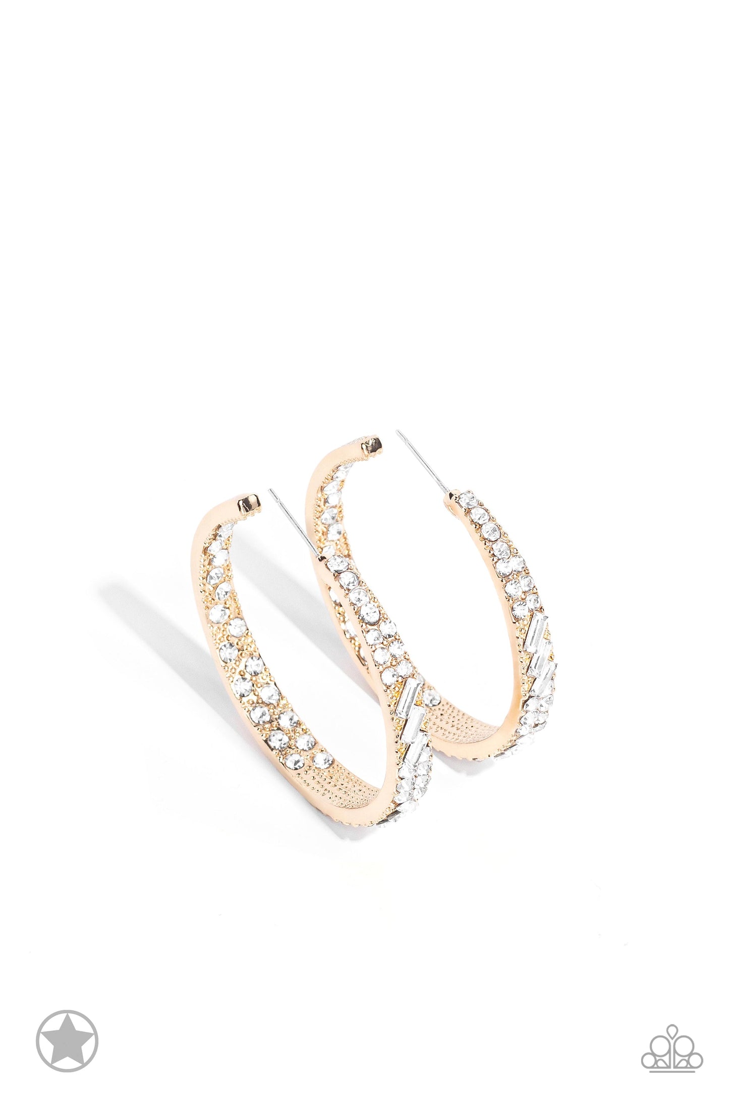 Glitzy by Association - Gold and White (Blockbuster Piece)