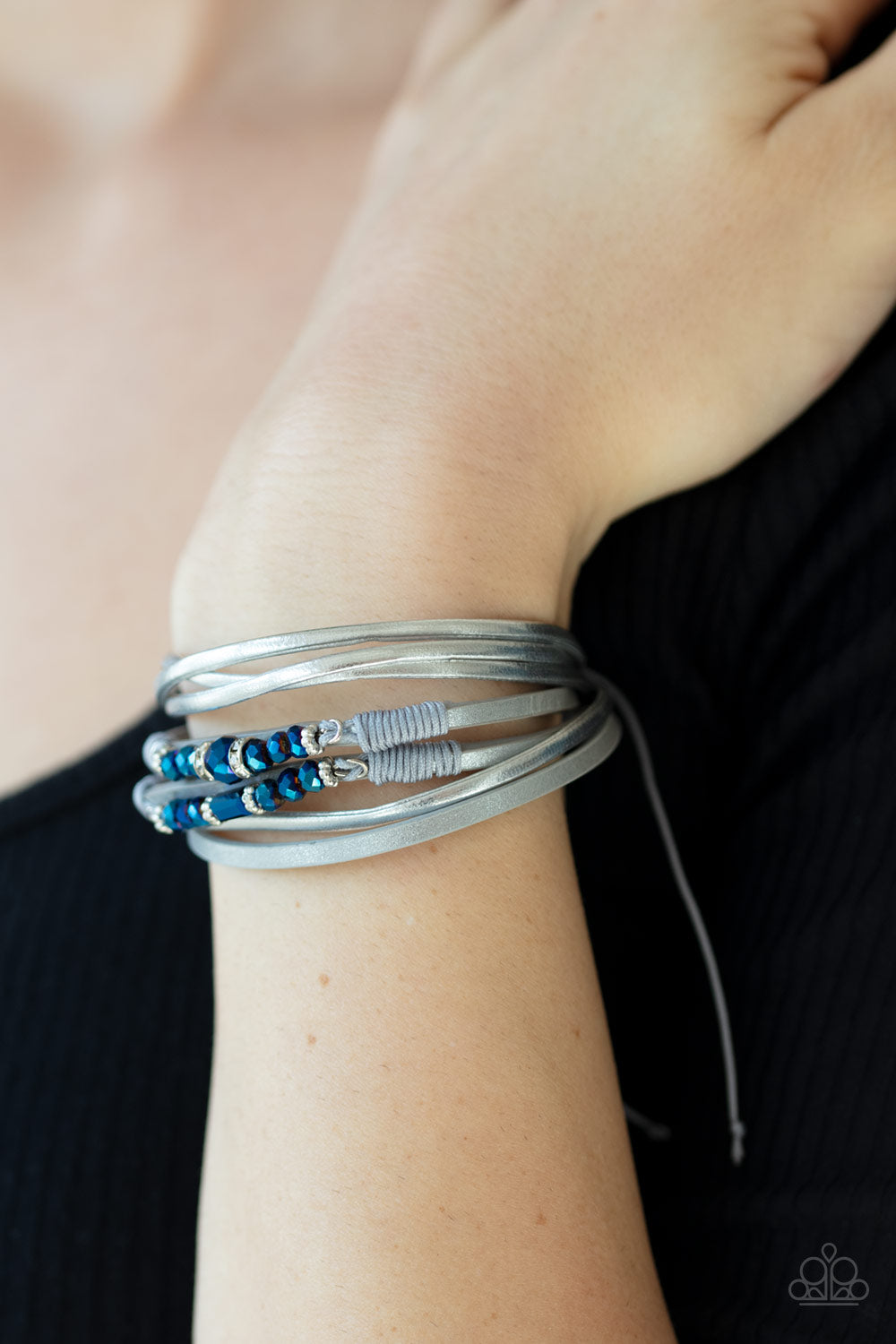 Prismatically Dramatic - Blue
