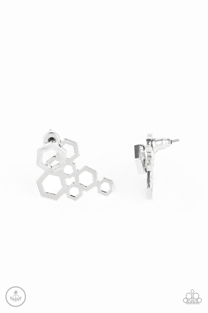 Six Sided Shimmer - Silver