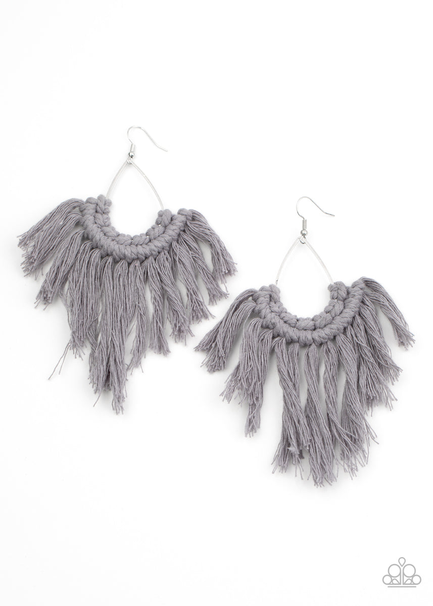 Wanna Piece of Macrame - Grey