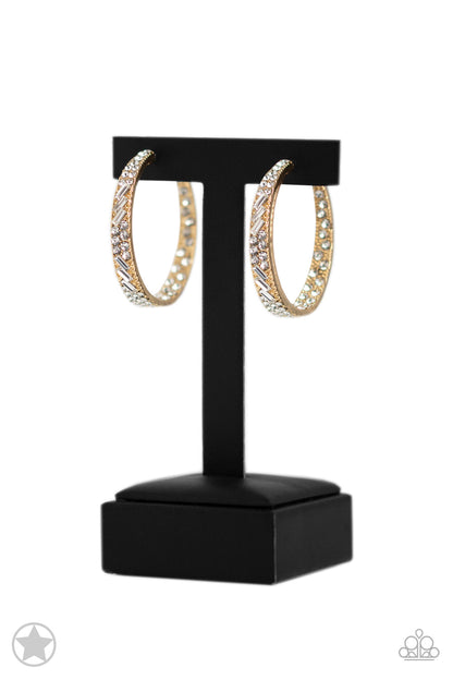 Glitzy by Association - Gold and White (Blockbuster Piece)
