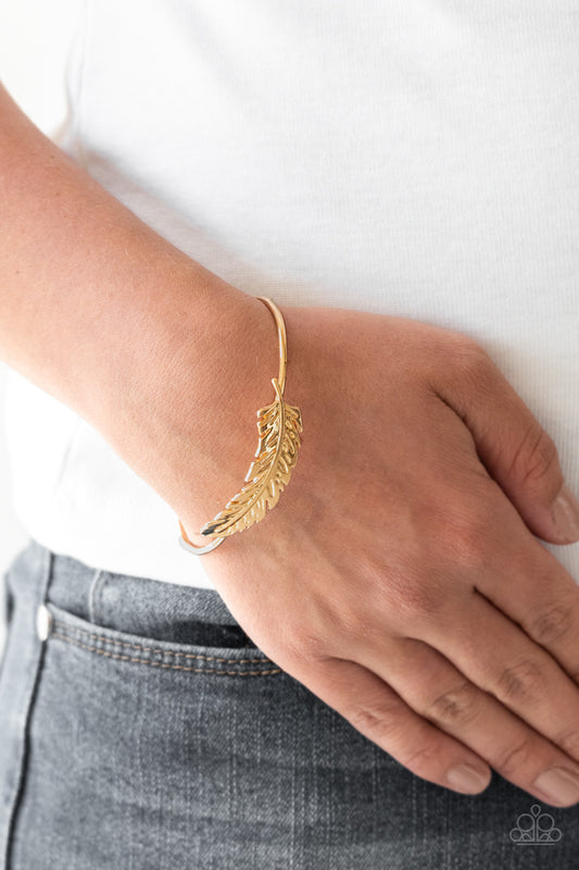 How Do you Like This Feather - Gold