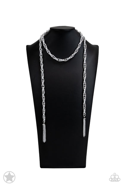 Scarfed for Attention - Silver (Blockbuster Piece)