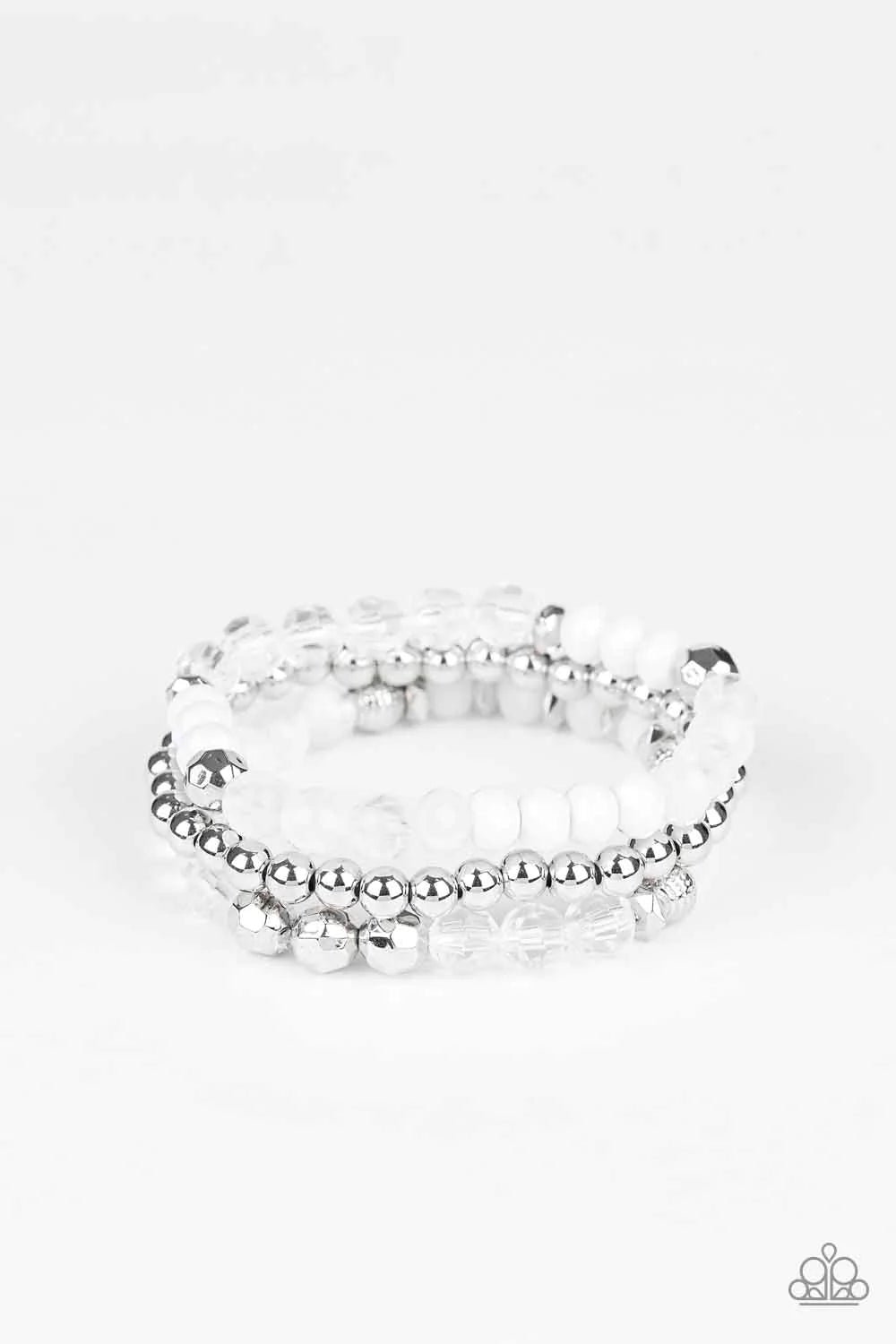 Sugary Shimmer -White