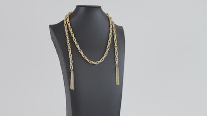 Scarfed for attention - Gold (Blockbuster Piece)